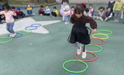 运动无极限 健康甪幼娃——甪直实验幼儿园运动技能大比拼活动