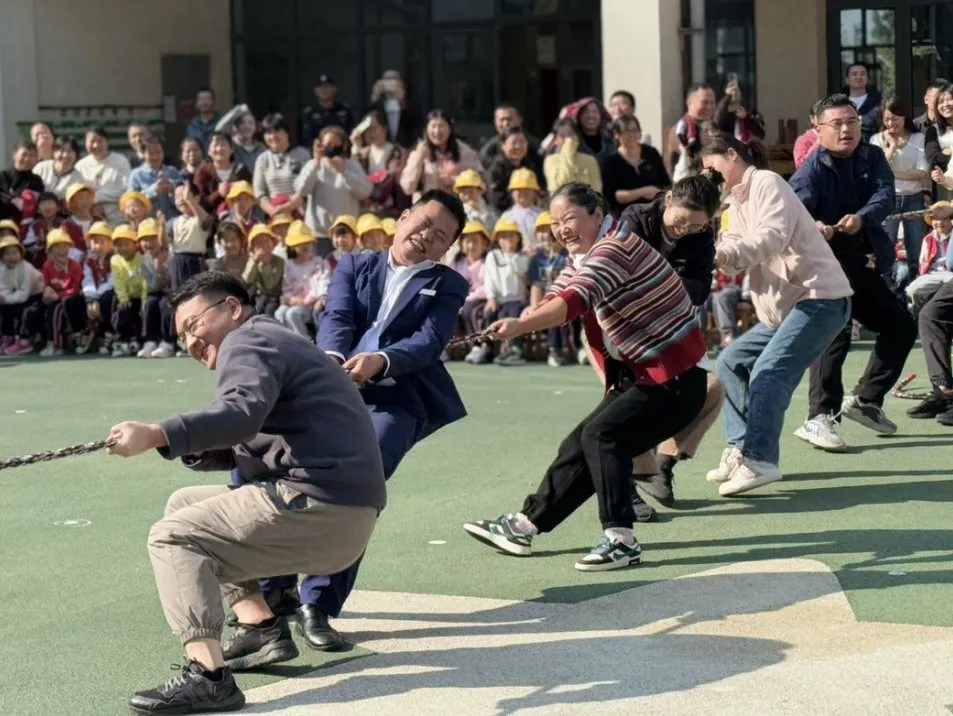 携手赴秋约 共进向未来——甪直实验幼儿园家长开放日暨亲子运动会