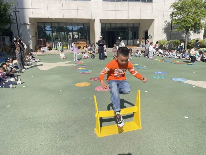 让奔跑为童年上色——甪直实验幼儿园级组活动